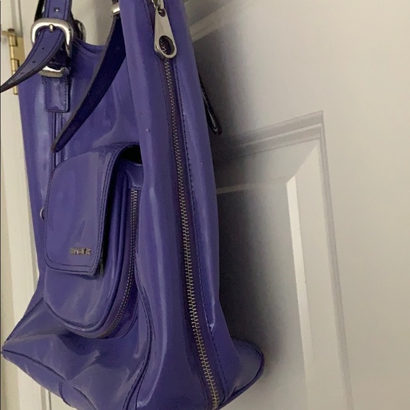 Ted Baker patent leather lavender tote - Picture 2 of 8